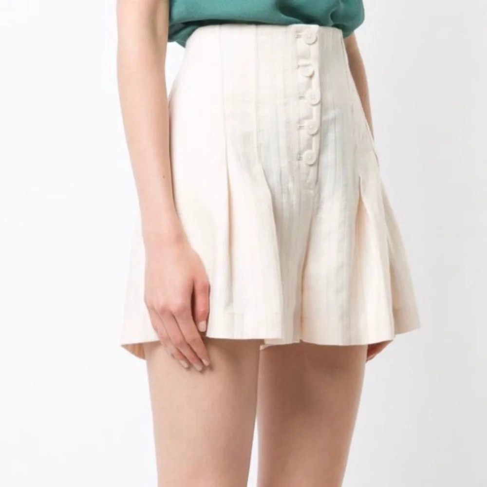 REBECCA Taylor Flared Tailored Short SZ 10
